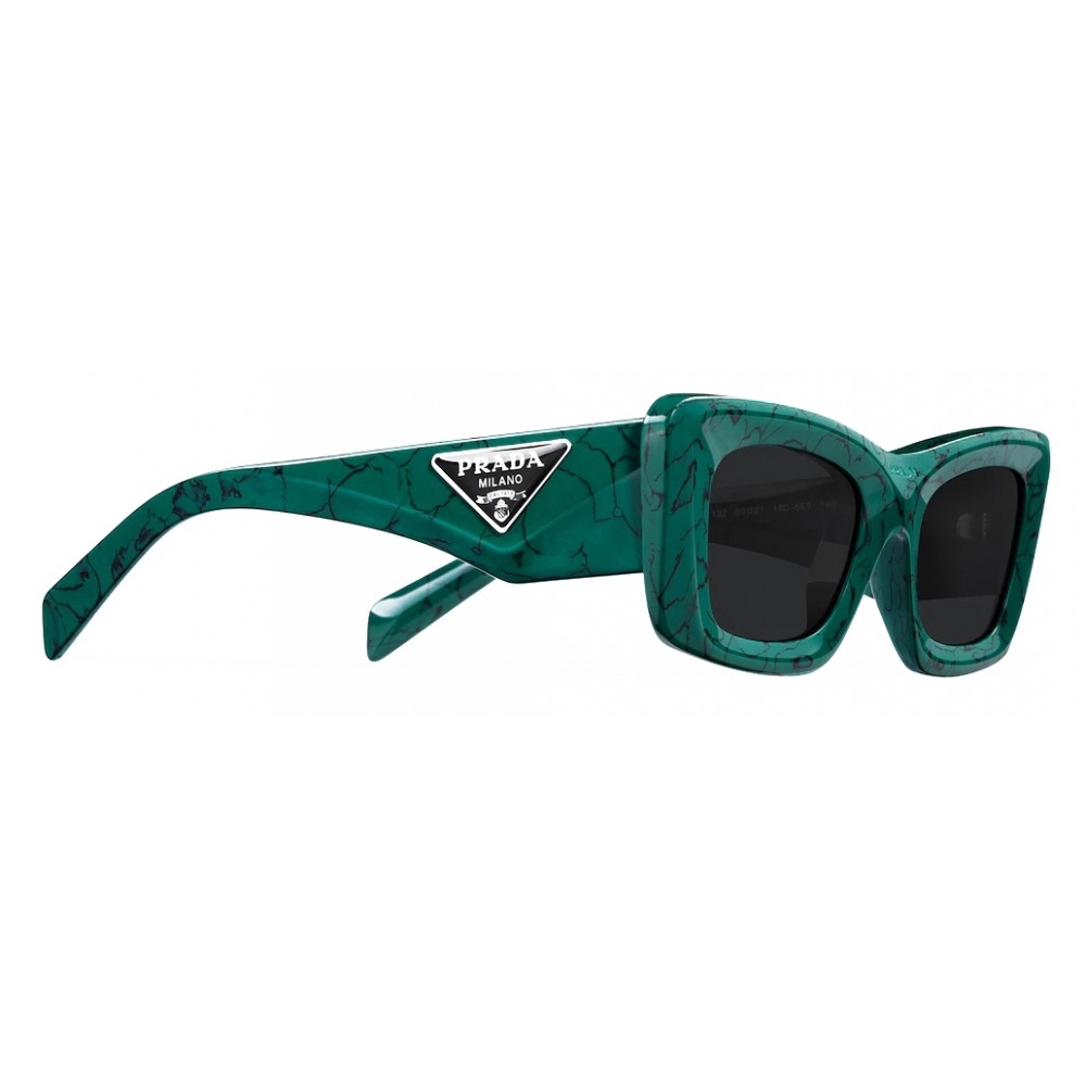 Prada Green Square Sunglasses